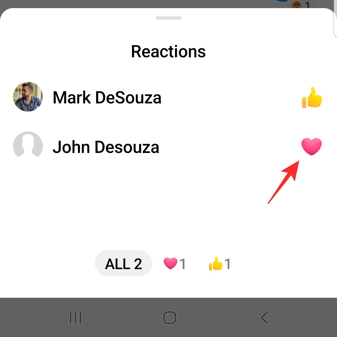 how to delete reactions on messenger 1