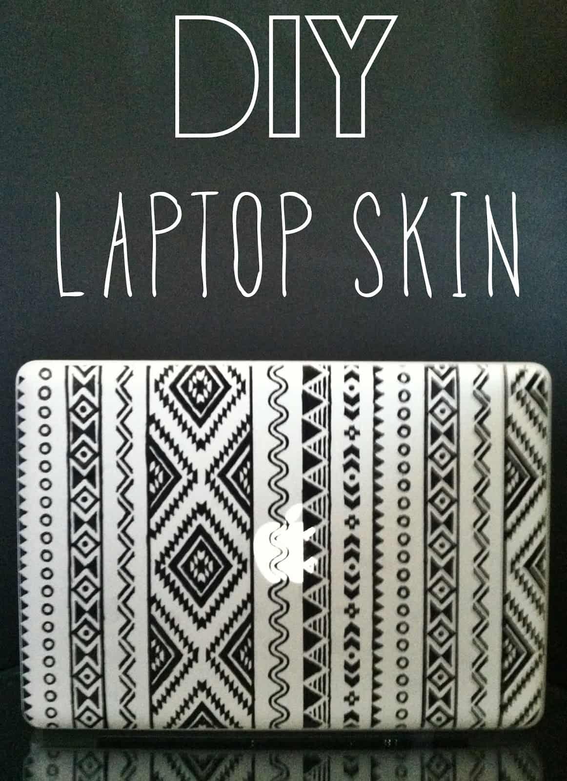 Printed wax paper and laminated notebook skin design