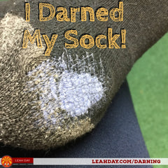 How to darn socks | guide sock darning