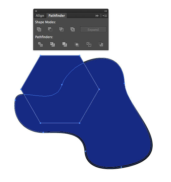 Crop a shape in Illustrator