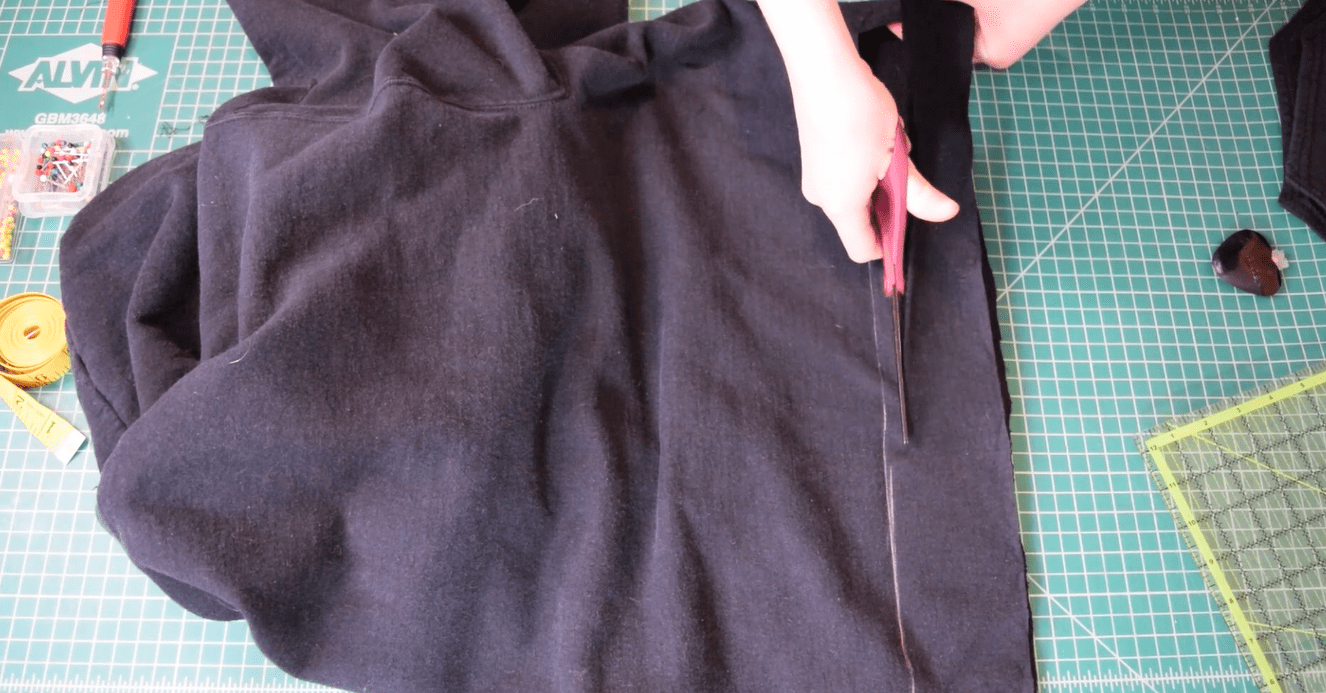 Cropped Hoodie with Pocket 8