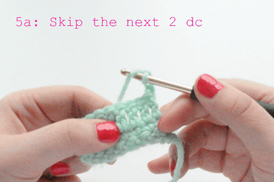 how to crochet cross stitch pattern