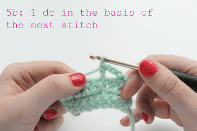 how to crochet cross stitch pattern