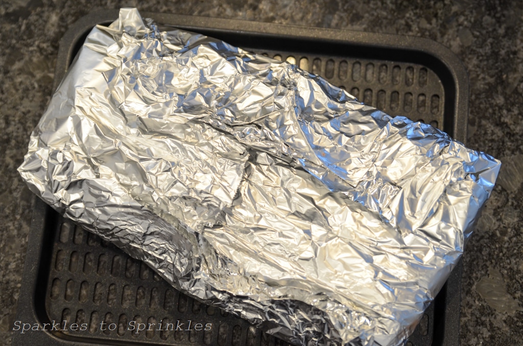 wrapped in foil