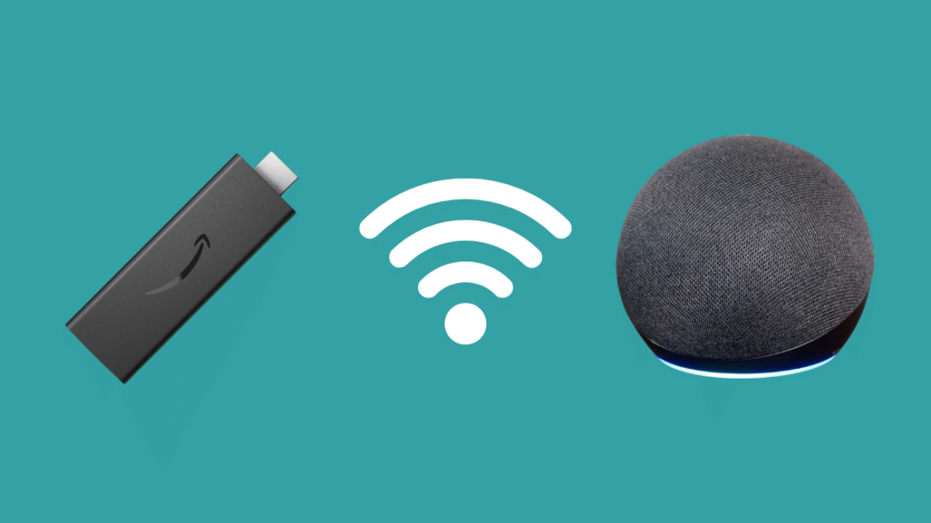 Connect Firestick to Wi Fi using Echo or Echo Dot