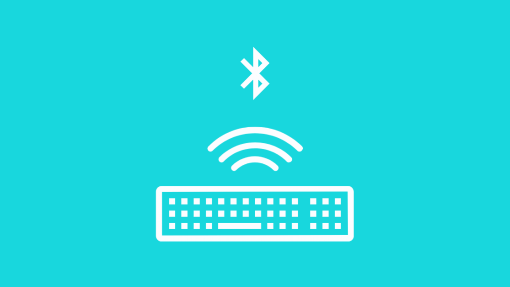 Using a Bluetooth keyboard