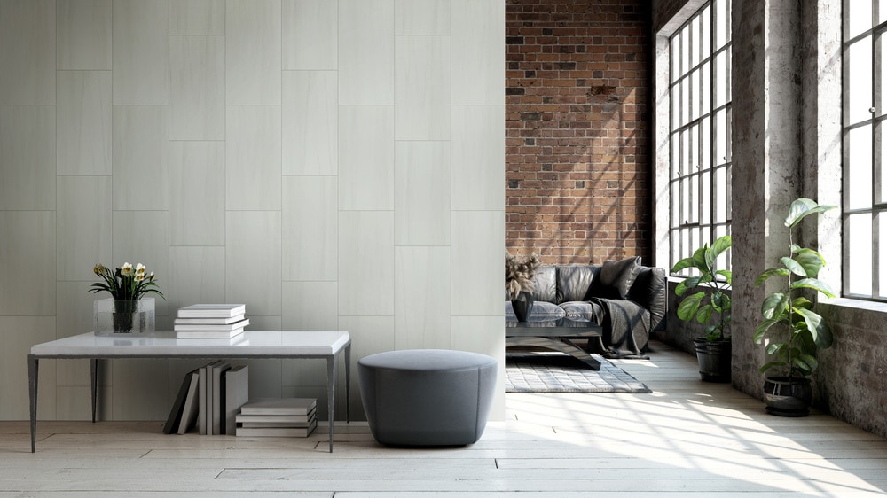 Gray Cabot porcelain tile creative stone line