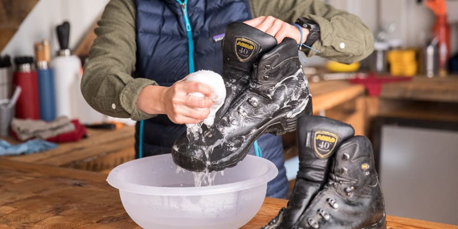 Cleaning Boots