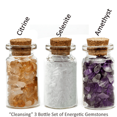 Cleaning bottled gems