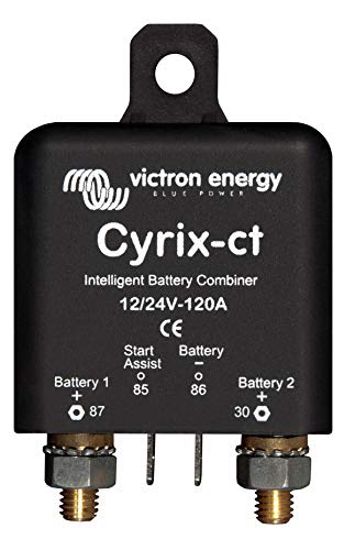 Victron Energy Cyrix-ct 12/24-Volt 120 amp . smart battery combo