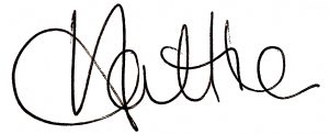 Hattie's signature