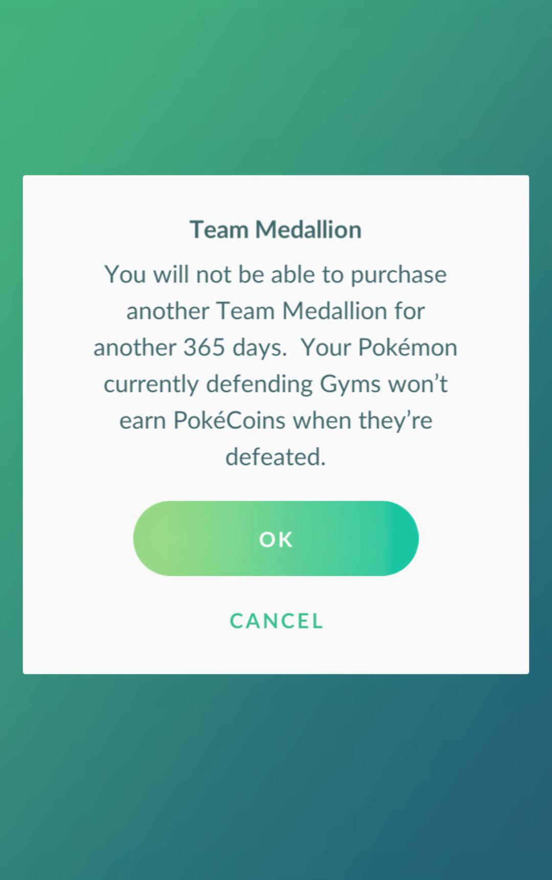 How to switch teams in Pokémon GO
