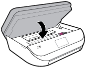 How to replace an empty toner cartridge in the HP OfficeJet 5258 All-in-One printer family - 9-step illustrated guide