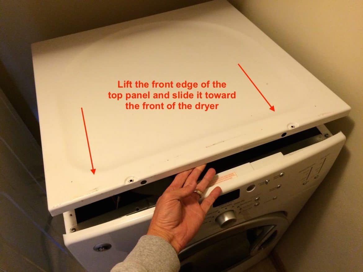 Lower Front Panel Screw Locations