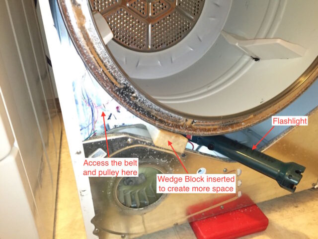 Dryer Drum On Bearing