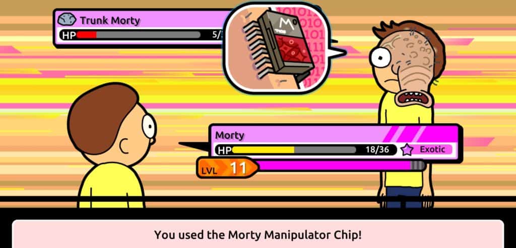 Catch the new Morty's with the Morty Manipulator Chip