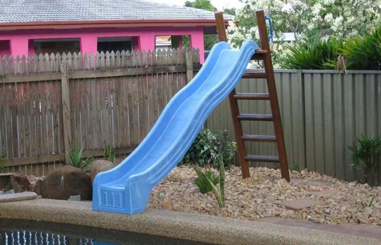 8. How to DIY Swimming Pool Slides