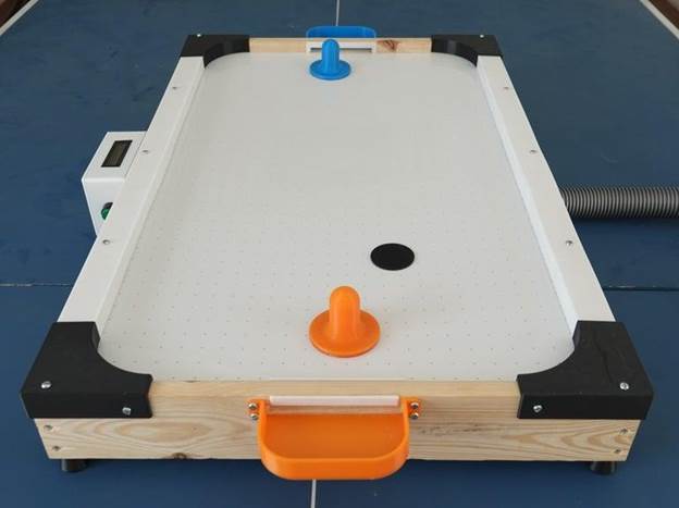 2. DIY low cost air hockey table