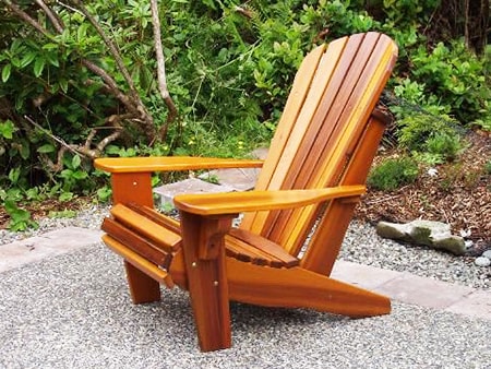 DIY adirondack chair pallet