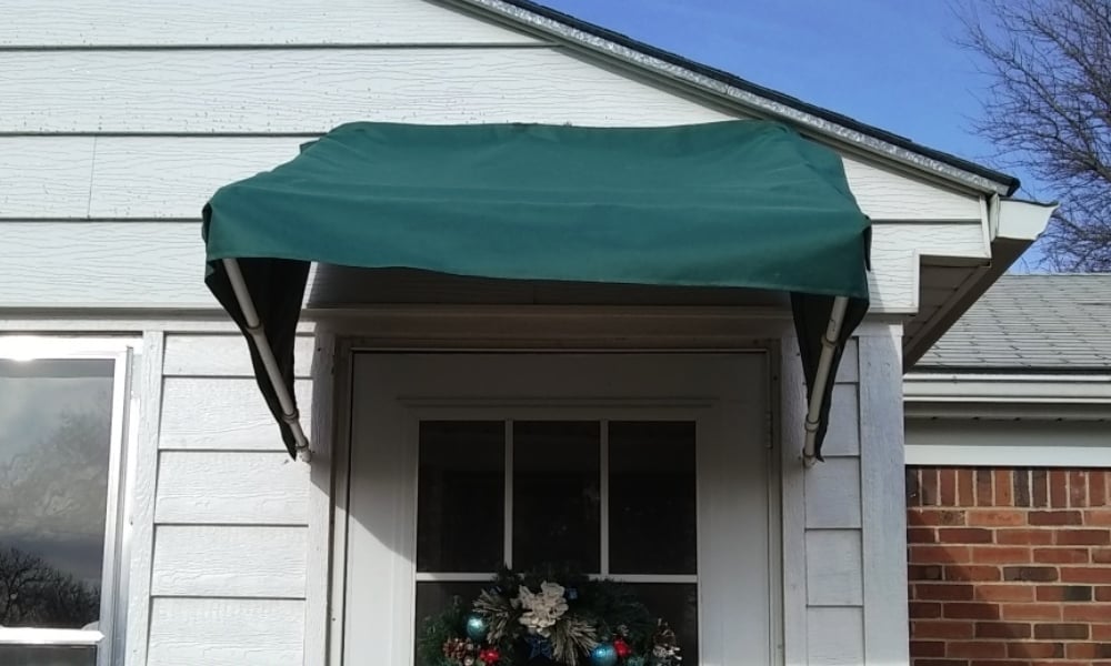 DIY front door awning