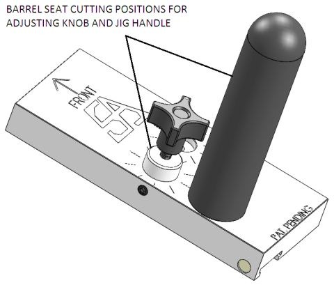1911 build step10c relocate cutting car handle knob