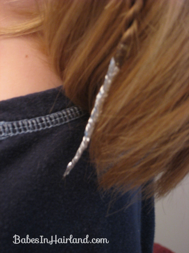 How to add beads to the ends of a braid (16)