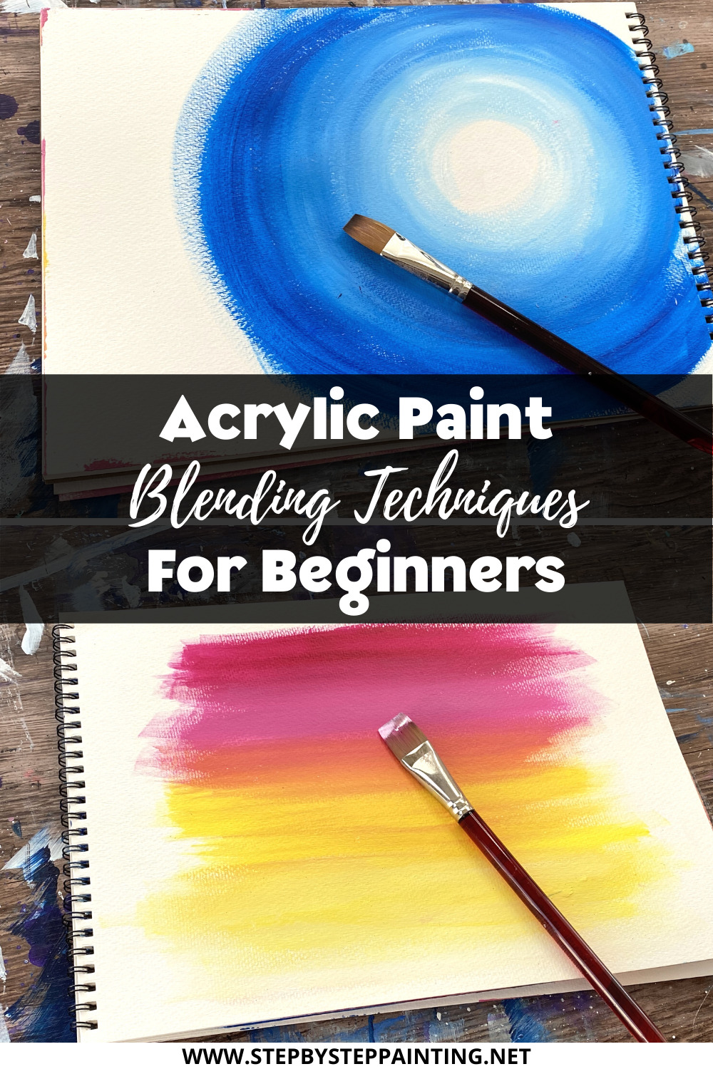 How to blend acrylics 2