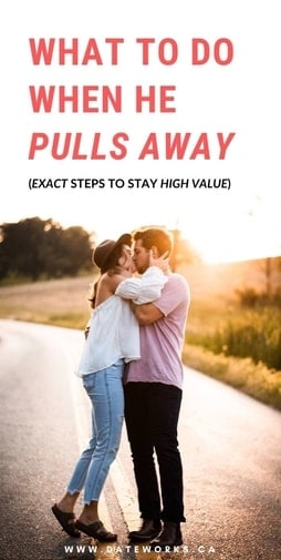 what to do when he pulls away, the exact steps to take when a guy fades away or goes silent on you.
