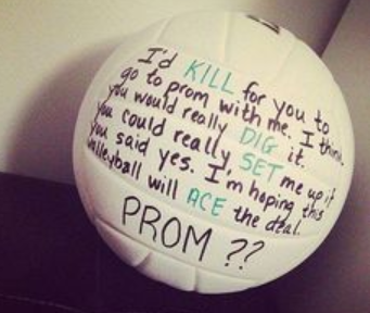 Volleyball Promise Ask for ideas