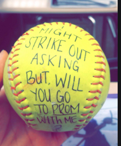 Softball Prom Ask for Ideas | Ideas about Epic Prom