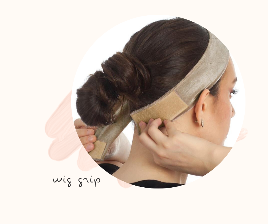 how to secure a wig with wig grip