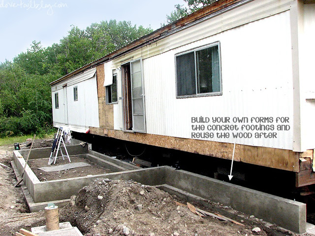 Mobile Home During Addition 1
