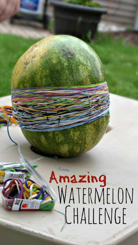 Super cool watermelon fun activity that is edible