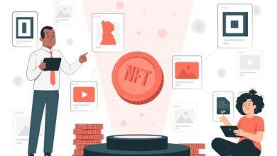 nft oncept illustration