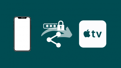 Share Password from another iOS device