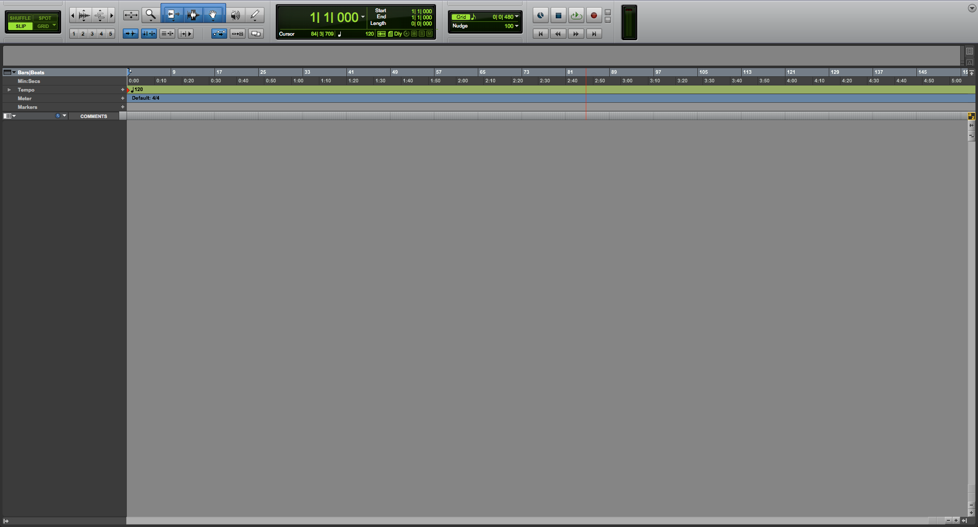 How to create a click track in pro tools