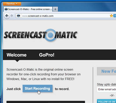 Screencast-O-Matic . Streaming Video Recorder
